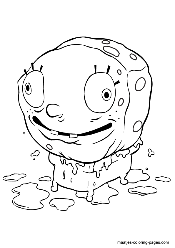 Sponge Bob kolorowanki